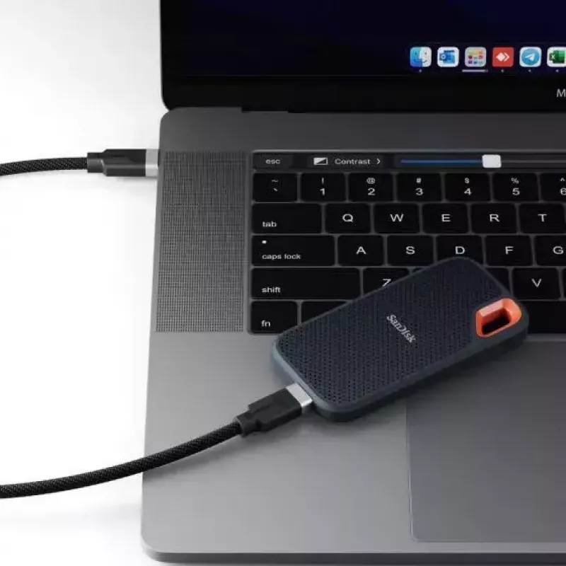 USB-C auf USB-C 3.2 Gen 2 Kabel ALOGIC FUSCC2-SGR 2 m 10 Gbit/s schwarz/grau