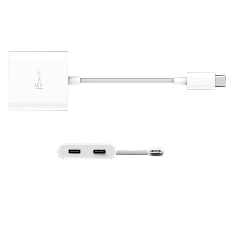 USB-C auf Dual-USB-C-Adapter j5create JCA164-N 3840x2160 240Hz