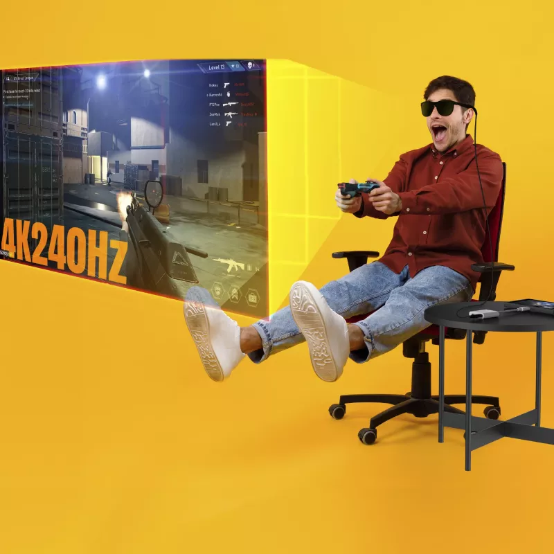 USB-C auf Dual-USB-C-Adapter j5create JCA164-N 3840x2160 240Hz