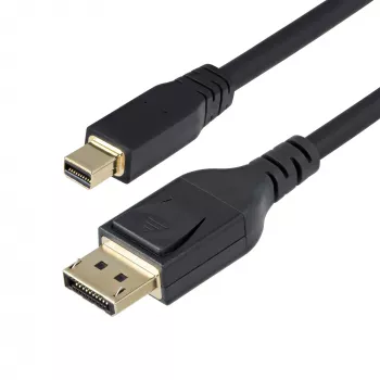StarTech.com 3m Mini DisplayPort auf DisplayPort 1.4 Kabel - 8K 60Hz/4K 120Hz HBR3 HDR, UHD mDP auf DP 1.4 Kabel, Ultra HD Monitor/Video Kabel