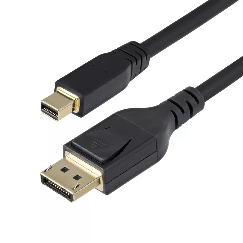 StarTech.com 3m Mini DisplayPort auf DisplayPort 1.4 Kabel - 8K 60Hz/4K 120Hz HBR3 HDR, UHD mDP auf DP 1.4 Kabel, Ultra HD Monitor/Video Kabel