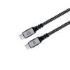 USB-C-auf-USB-C-Kabel CONCEPTRONIC ETTA07B20 — USB 3.2 Gen 2x2, 2 m, 20 Gbps, PD 3.0 100W (20V 5A), 4K@60Hz, E-mark