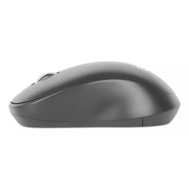 Tastatur Manhattan 180771 Wireless QWERTY Schwarz Maus inklusive
