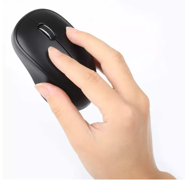 Tastatur Manhattan 180771 Wireless QWERTY Schwarz Maus inklusive