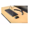 Tastatur Manhattan 180771 Wireless QWERTY Schwarz Maus inklusive