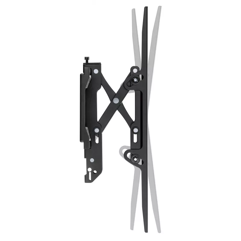 Manhattan TV- & Monitorhalterung, diebstahlsicher, Wandneigung, 43-100, Schwarz, VESA 200x200 bis 800x400 mm, max. 75 kg