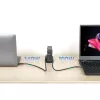 Ladegerät Manhattan Vier USB-C PD Anschlüsse 140W pro Anschluss 240W Gesamt