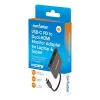 Multiport-Adapter Manhattan 154321 USB Type-C auf 2 HDMI USB-A Power Delivery 100 W