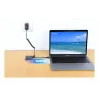 Multiport-Adapter Manhattan 154321 USB Type-C auf 2 HDMI USB-A Power Delivery 100 W