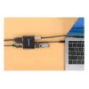 Multiport-Adapter Manhattan 154321 USB Type-C auf 2 HDMI USB-A Power Delivery 100 W