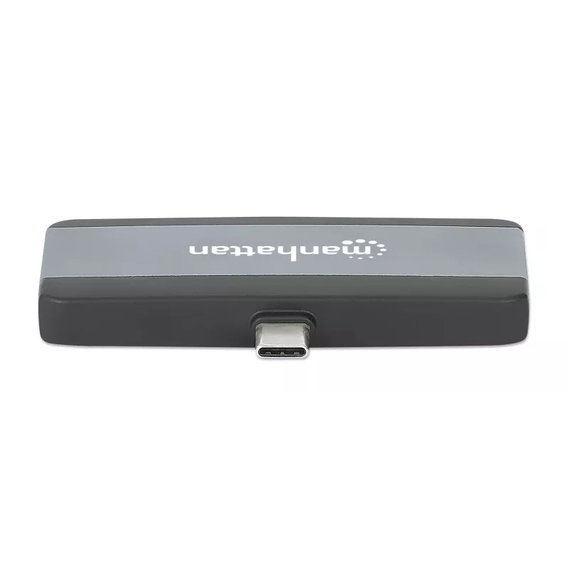 USB-C Travel Dock Manhattan 190404 4 Ports HDMI USB-A USB-C 3,5 mm