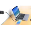 USB-C Travel Dock Manhattan 190404 4 Ports HDMI USB-A USB-C 3,5 mm