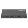 HDMI-Switch 3x1 MANHATTAN 18G Automatisch Manuell IR-Fernbedienung Schwarz