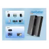 HDMI-Switch 3x1 MANHATTAN 18G Automatisch Manuell IR-Fernbedienung Schwarz