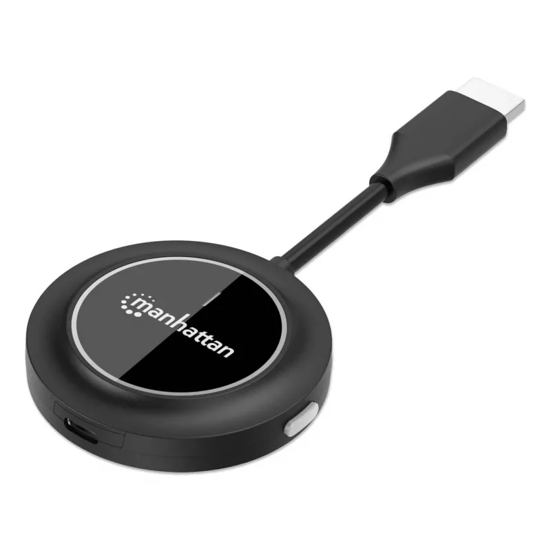 AV-Sender Manhattan 208444 Schwarz 1920x1080 30m Wireless USB-C