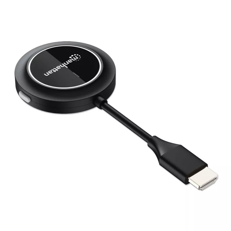 AV-Sender Manhattan 208444 Schwarz 1920x1080 30m Wireless USB-C