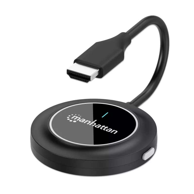 AV-Sender Manhattan 208444 Schwarz 1920x1080 30m Wireless USB-C