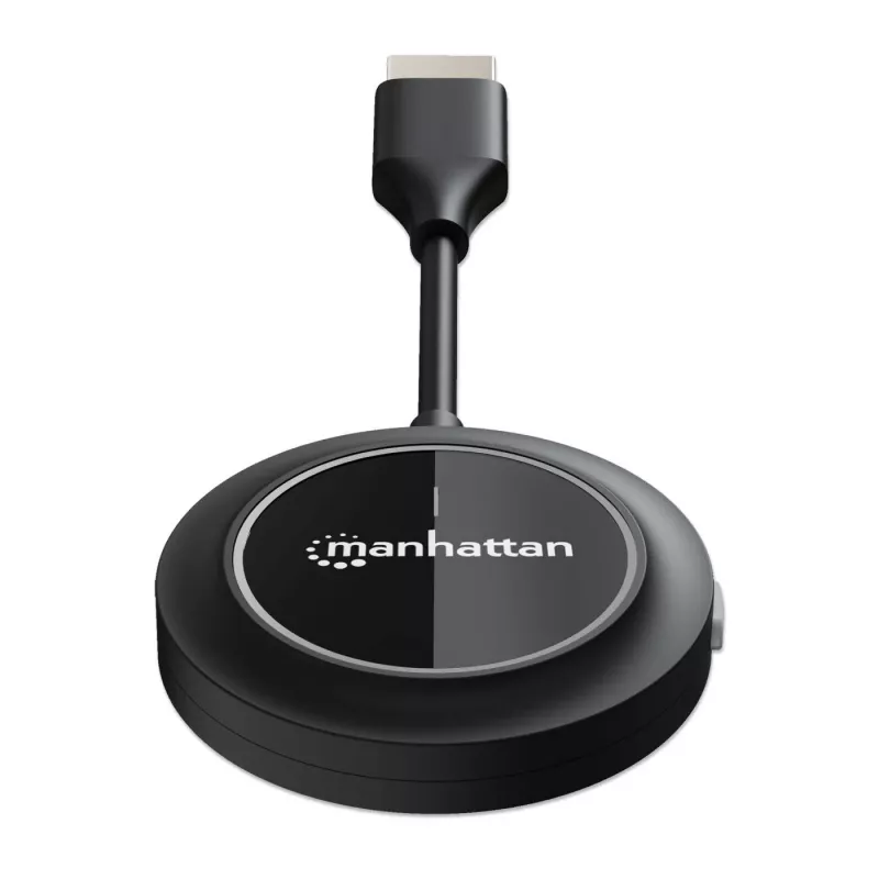 AV-Sender Manhattan 208444 Schwarz 1920x1080 30m Wireless USB-C