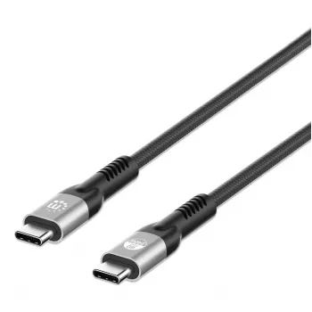 USB-C-Stecker auf USB-C-Stecker Kabel Manhattan 2m USB4 Gen 3x2 8K 60Hz
