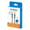 USB-C-Stecker auf USB-C-Stecker Kabel Manhattan 2m USB4 Gen 3x2 8K 60Hz
