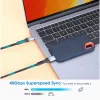 USB-C-Stecker auf USB-C-Stecker Kabel Manhattan 2m USB4 Gen 3x2 8K 60Hz