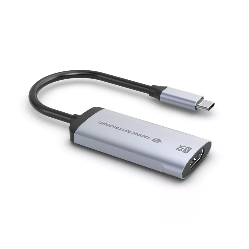 Conceptronic ABBY23G USB-C-zu-HDMI-2.1-Adapter, 8K60Hz