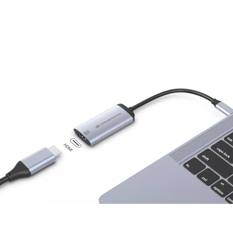 Conceptronic ABBY23G USB-C-zu-HDMI-2.1-Adapter, 8K60Hz