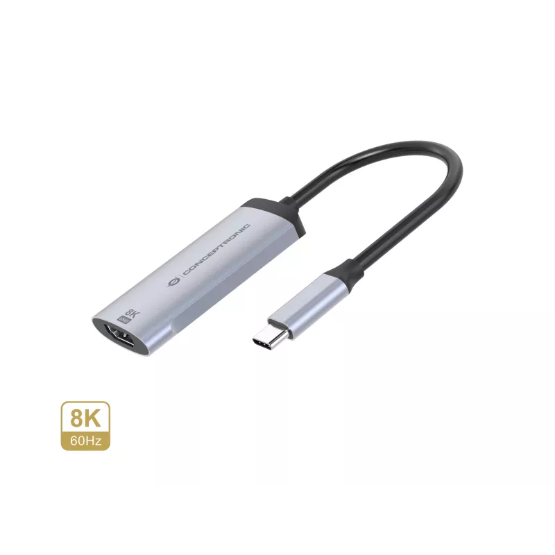 Conceptronic ABBY23G USB-C-zu-HDMI-2.1-Adapter, 8K60Hz