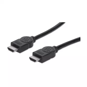 HDMI-Kabel Stecker auf Stecker Manhattan HDMM1M 1m Schwarz