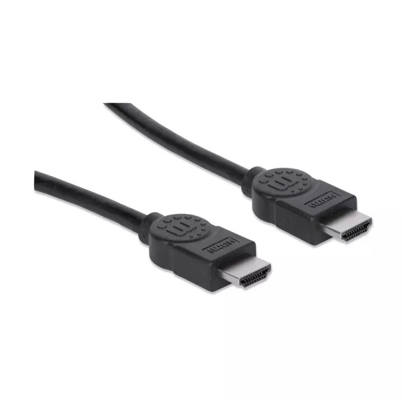HDMI-Kabel Stecker auf Stecker Manhattan HDMM1M 1m Schwarz