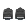 HDMI-Kabel Stecker auf Stecker Manhattan HDMM1M 1m Schwarz