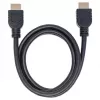 Manhattan HDMI 4K@60Hz Kabel mit Ethernet - CL3-zertifiziert, 1m, geeignet für In-Wall-Installation, für alle 4K- und 1080p/HD-Anwendungen – jetzt aufrüsten oder bereit halten, wenn Sie es brauchen, Stecker auf Stecker, schwarz, Ultra HD 4k x 2k, lebenslange Garantie, Premium High Speed