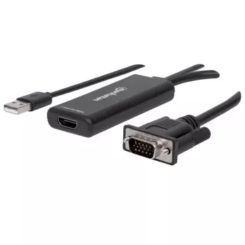 VGA- und USB-A-auf-HDMI-Konverter Manhattan 152426