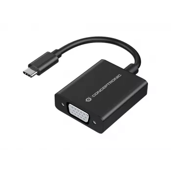 USB-C-auf-VGA-Adapter Conceptronic ABBY05B