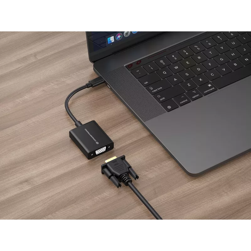 USB-C-auf-VGA-Adapter Conceptronic ABBY05B