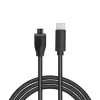 LogiLink CU0196 USB-Kabel USB 2.0 0,5 m USB-C Micro-USB B Schwarz