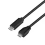 LogiLink CU0196 USB-Kabel USB 2.0 0,5 m USB-C Micro-USB B Schwarz