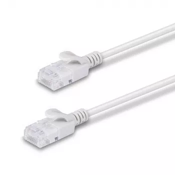Lindy 1m Cat.6A U/UTP Ultra schlank Netzwerkkabel, Grau