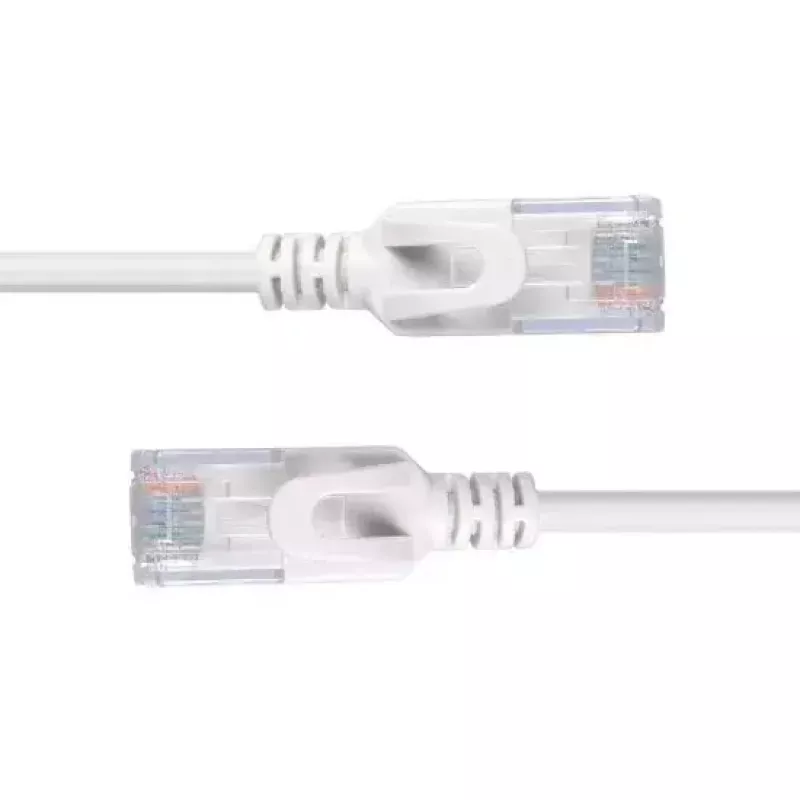 Lindy 2m Cat.6A U/UTP Ultra schlank Netzwerkkabel, Grau