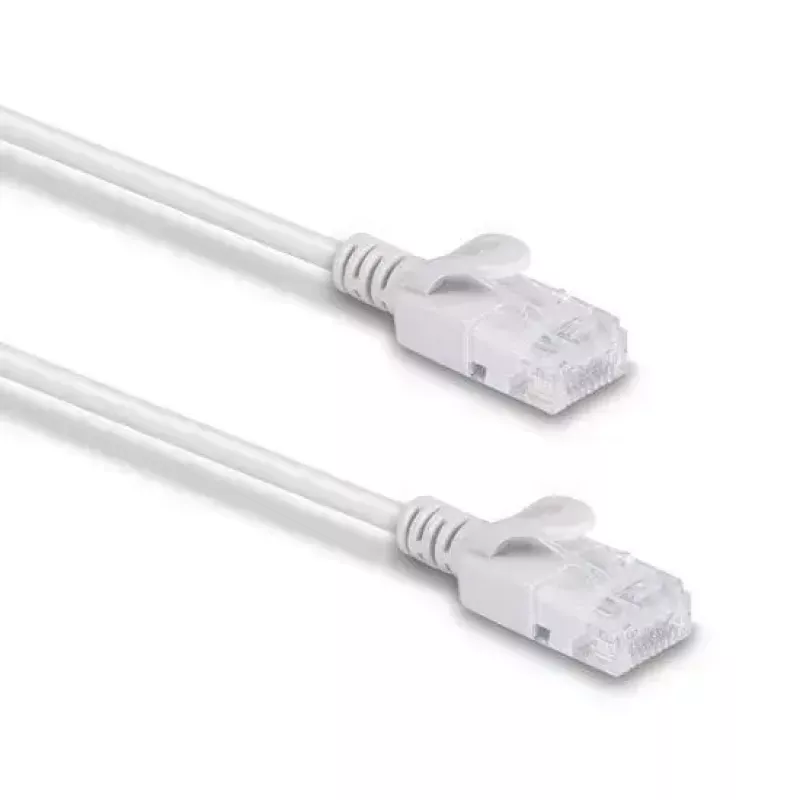 Lindy 2m Cat.6A U/UTP Ultra schlank Netzwerkkabel, Grau