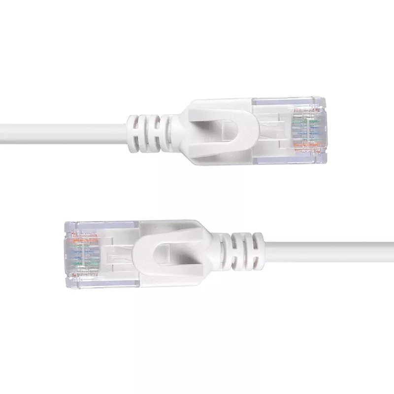 Lindy 3m Cat.6A U/UTP Ultra schlank Netzwerkkabel, Grau, 3 m, Cat6a, U/UTP (UTP), RJ-45, RJ-45, Grau