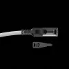 Lindy 1,5 m Cat.6A S/FTP Locking-Netzwerkkabel, Grau