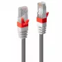 Netzwerkkabel Lindy 3m Cat.6A S/FTP LSZH RJ-45 Grau