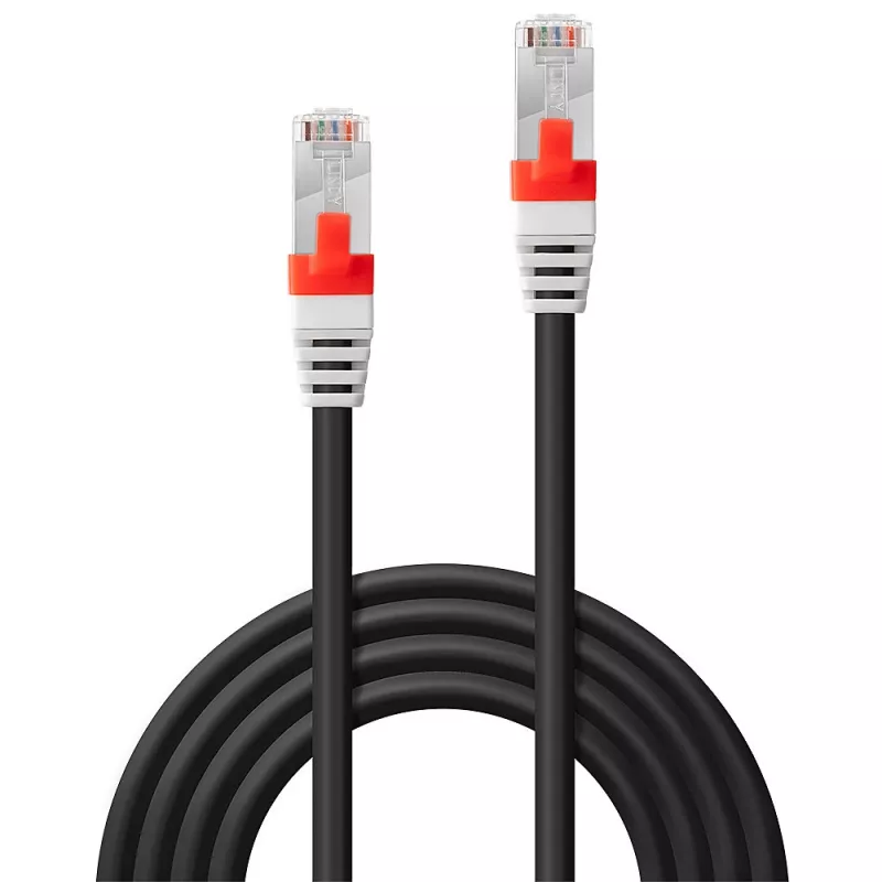 Lindy 45367 Netzwerkkabel Schwarz 7,5 m Cat6a S/FTP (S-STP)