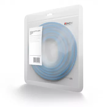 Lindy 45379 Netzwerkkabel Blau 10 m Cat6a S/FTP (S-STP)