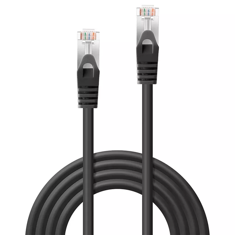Lindy 48382 Netzwerkkabel Schwarz 2 m Cat5e F/UTP (FTP)