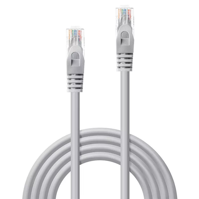 Lindy 48408 Netzwerkkabel Grau 3 m Cat5e U/UTP (UTP)