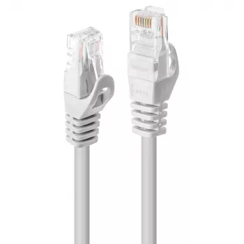 Lindy 48205 Netzwerkkabel Weiß 5 m Cat6 U/UTP (UTP)