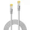 Lindy 0,3m RJ45 S/FTP LSZH Netzwerkkabel, Grau