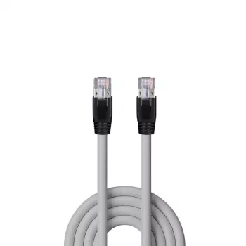 Netzwerkkabel Lindy Cat.6A U/FTP LSZH Solid Core, 90 m, grau, RJ-45 auf RJ-45